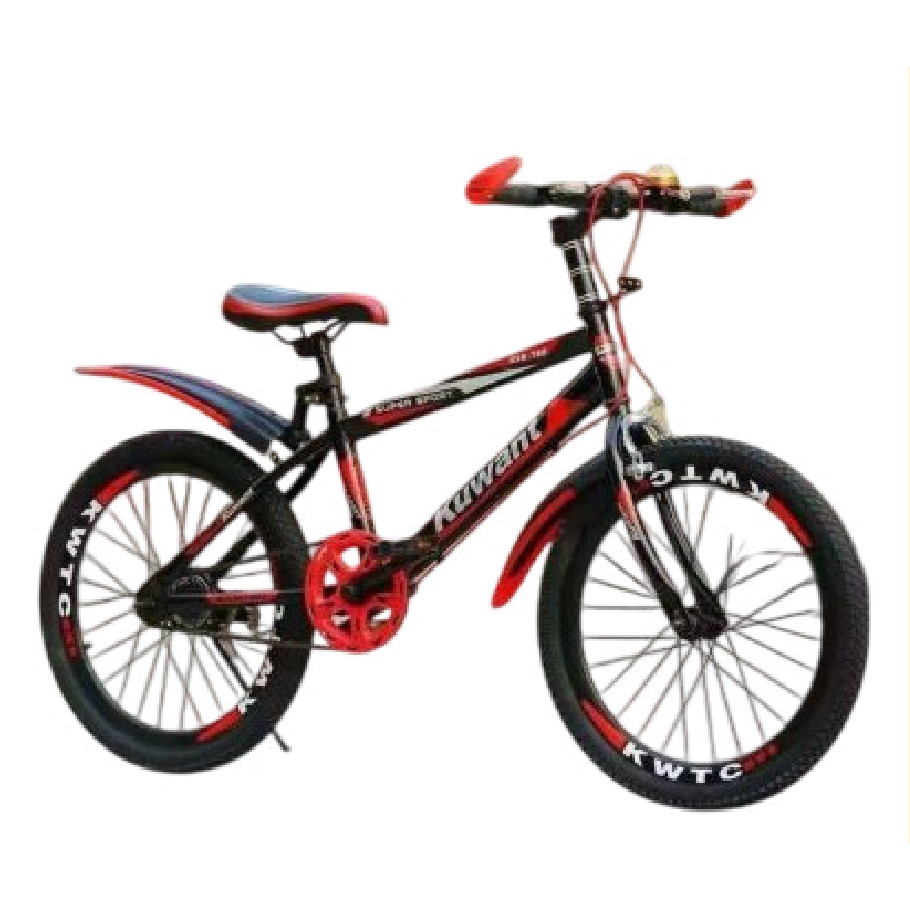 Bicicleta Infantil Rodada 24 Rojo con Rueditas