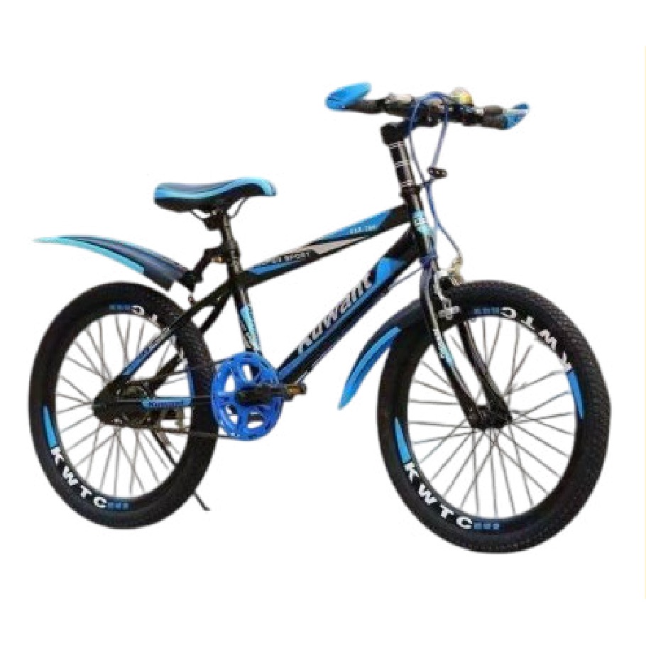Bicicleta Infantil Rodada 24 Azul con Rueditas