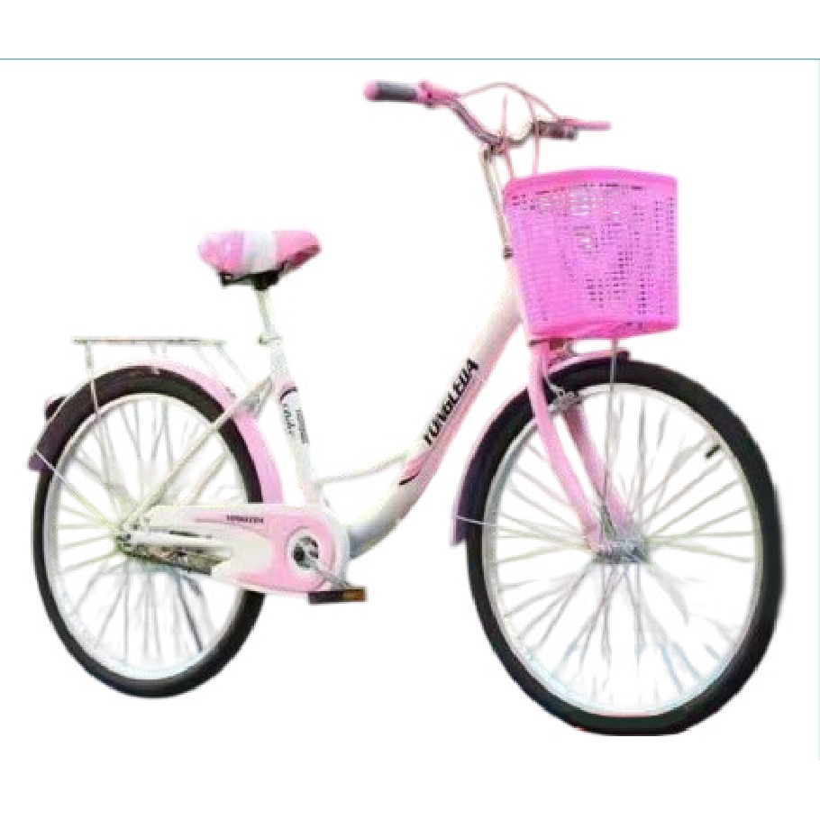 [EB-TY363068] Bicicleta Infantil Rodada 26 Rosa con Rueditas