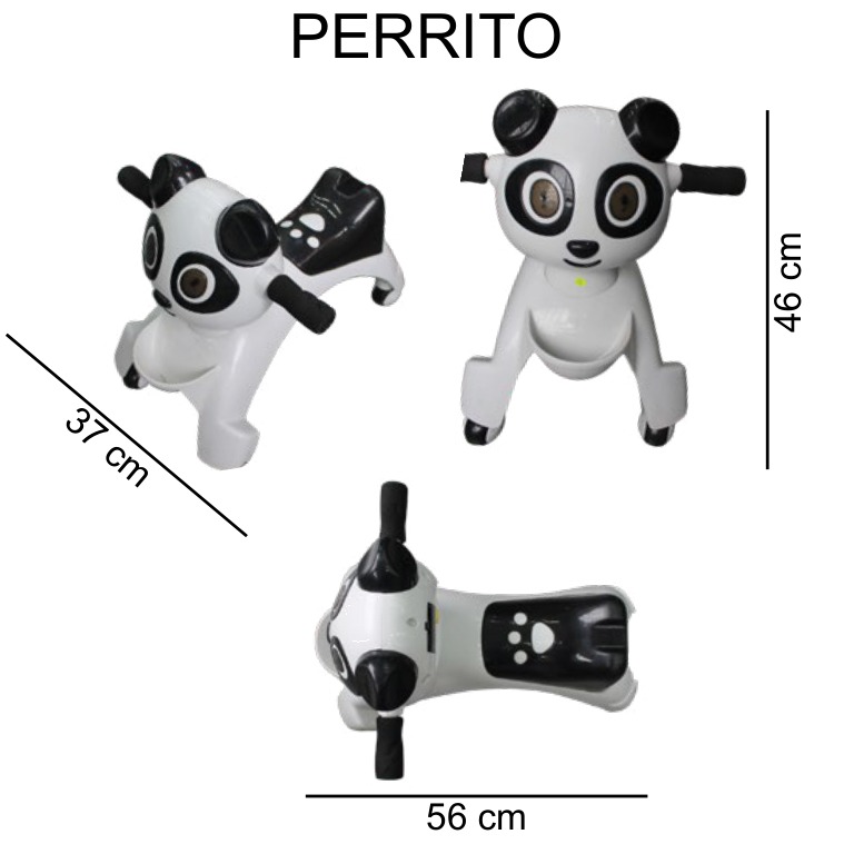 [EB-TY356941] Montable Perrito Música Luces LED 560 mm Bebé x10pz