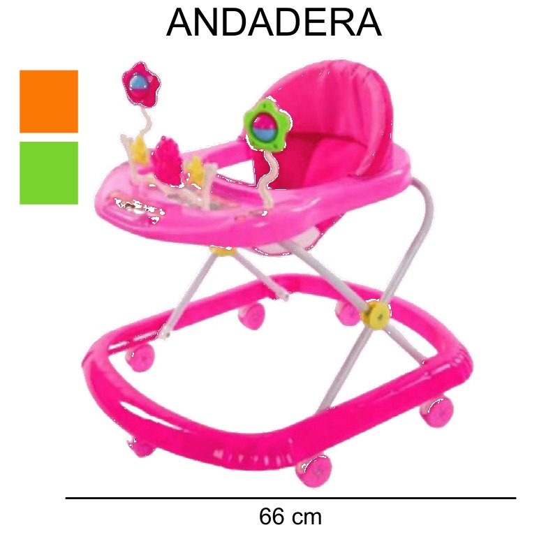 [EB-TY363665] Andadera Bebé Bandeja Juegos LED 660 mm 6-15 m x7pz