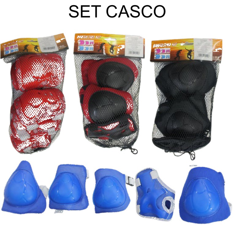 [EB-TY363175] Set Protección Infantil 6 Pzas Coderas Rodilleras x100pz