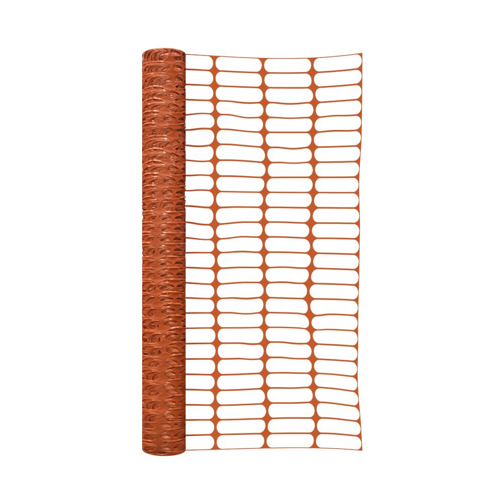 Malla de Señalización (Delimitadora) Naranja 1.20x30m Cuadro 12x4cm