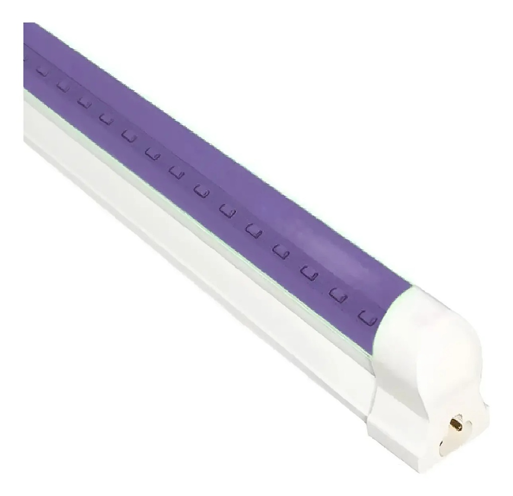Lum LED T8 Con Base Int Trans Purpura 21W ADR8638 Adir