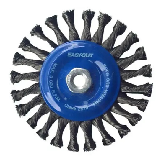 Cepillo 6" Alambre Trenz AUX2878 Austromex para Taller