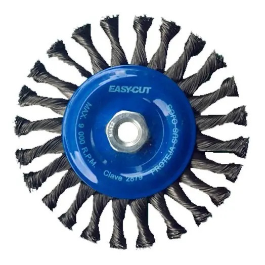 Cepillo 6" Alambre Trenz AUX2879 Austromex para Taller