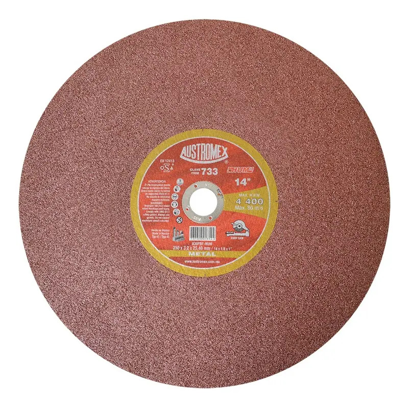 Disco 14" Metal AUX733 Austromex para Corte y Desbaste