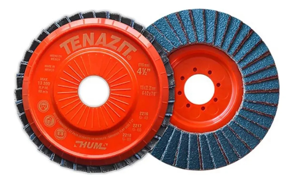Disco 4-1/2" Lamin G40 AUX2216 Austromex para Corte y Desbaste