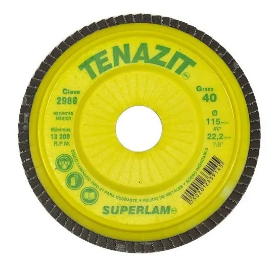 Disco 4-1/2" Lamin G40 AUX2988 Austromex para Corte y Desbaste