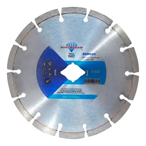Disco 7" Diam Azul AUX1507 Austromex para Corte y Desbaste