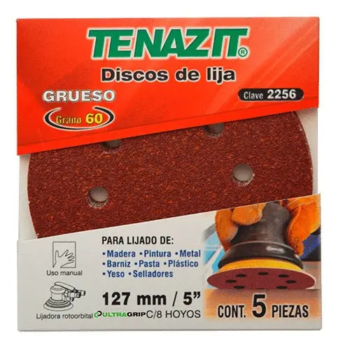 [BE-30135] Lija Velcro G60 AUX2256 Austromex para Preparar Superficie