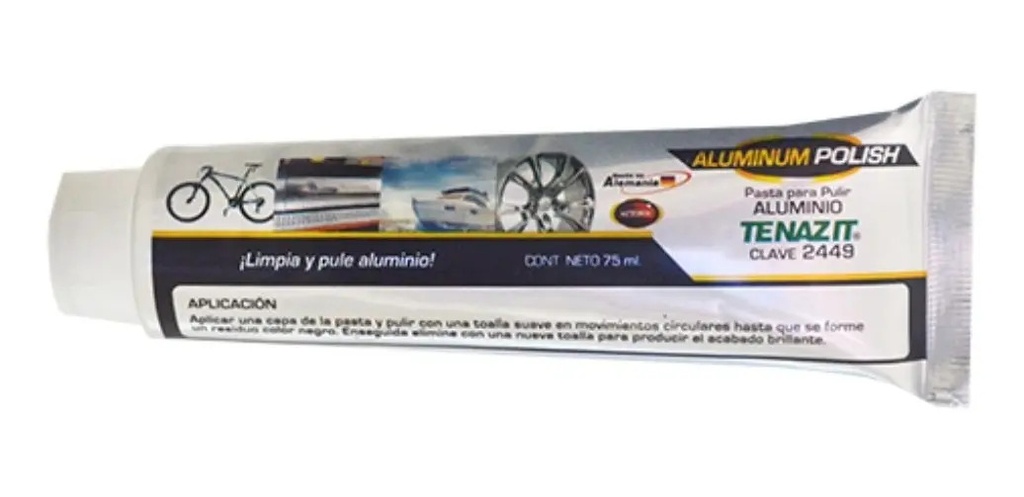 Pasta Pulir Aluminio AUX2449 Austromex para Mantenimiento