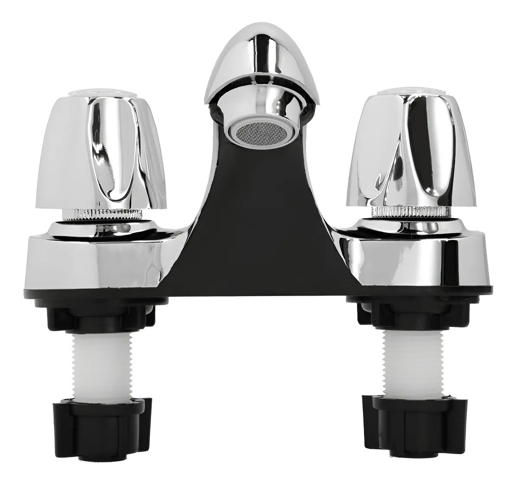 Mezcladora 4" Cromo Apia Axcent para Instalación Hidráulica