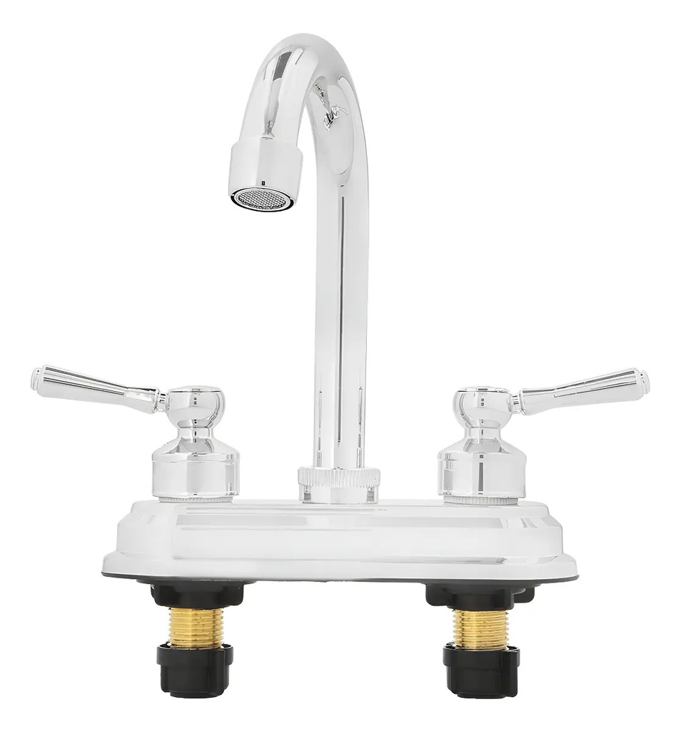 Mezcladora 4" Cromo Funa Axcent para Instalación Hidráulica