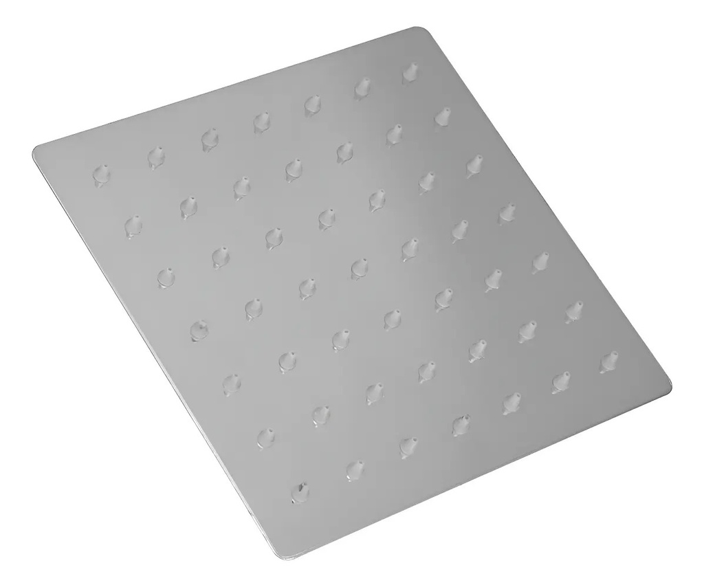 Regadera A/inox 15CM 5MM Mascate Axcent para Instalación Hidráulica