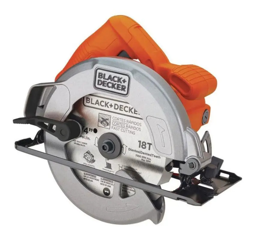 [BE-87603] Sierra Circular 7-1/4" 1400W CS1004 Black And Decker