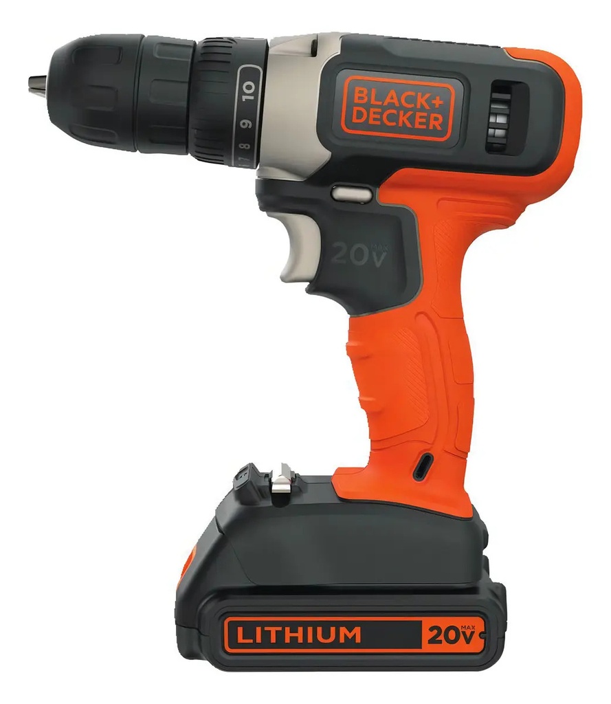 [BE-58720] Taladro/ator 20V Max 2VEL BCD703C1 Black And Decker