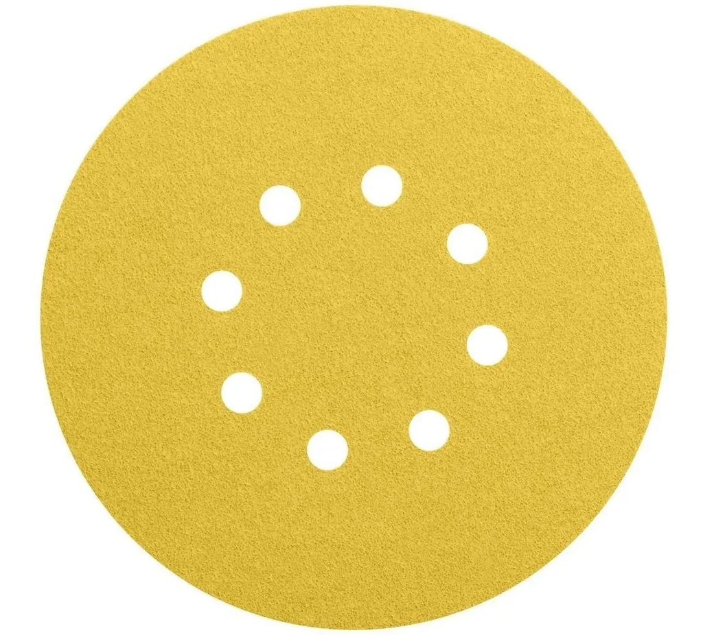 Lija Con Velcro 5" G-80 608417-607826 Bosch para Preparar Superficie