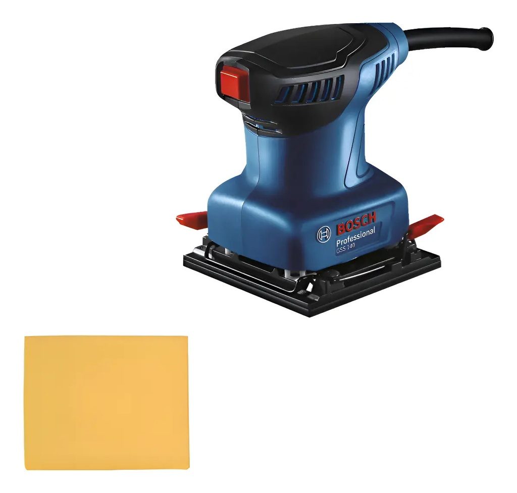 [BE-22647] Lijadora Orbital 220W Gss 140 12A80G0 Bosch para Lijar Madera