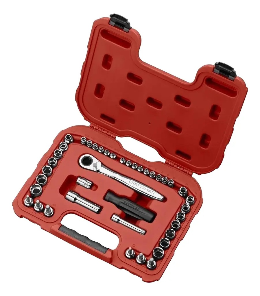 [BE-941484] Juego Herra Max Axess Para Mecanicos 41PZAS Crafts 9414 Craftsman
