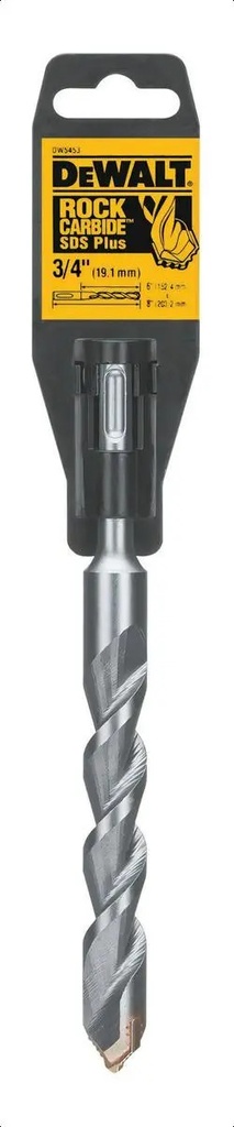 Broca 3/4"X8" SDS Plus DW5453 Dewalt para Taladro