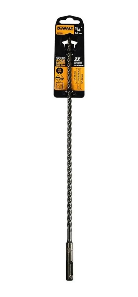Broca SDS Plus 1/4"X14" DW5521 Dewalt para Taladro