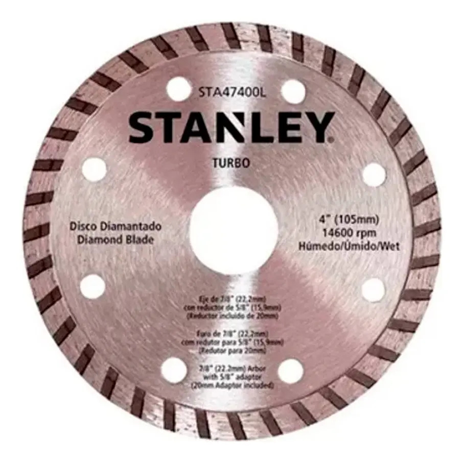 Disco Diamante 4" ST47400L Dewalt para Corte y Desbaste