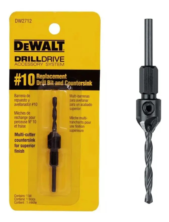 Repuesto Avellanador #10 DW2712 Dewalt para Taladro