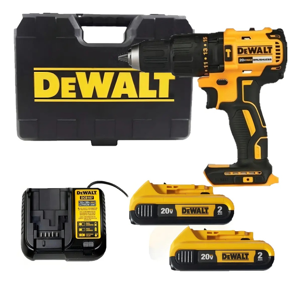 Roto/ator 1/2" 20V Max 2 Bat DCD7781D2 Dewalt para Taller