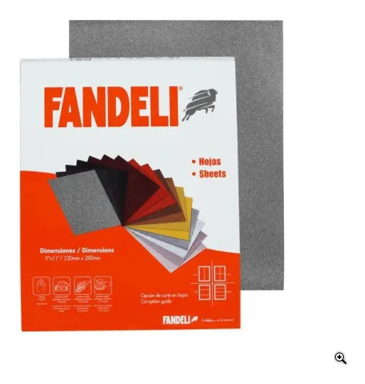 Hoja A-99 220 Papel PQT50PZAS FAI00037 Fandeli para Preparar Superficie