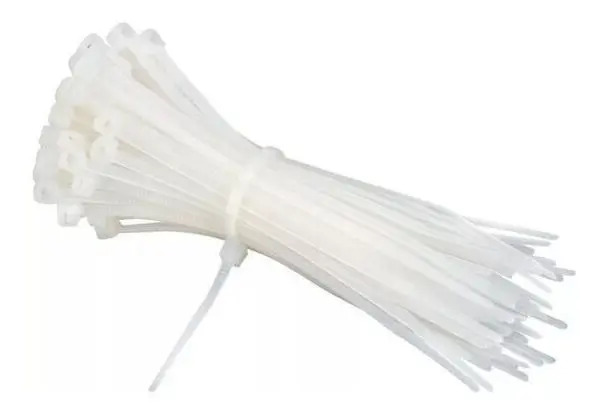 Cincho Blanco 20CM 50PZ FU0262 Fulgore para Amarre de Carga