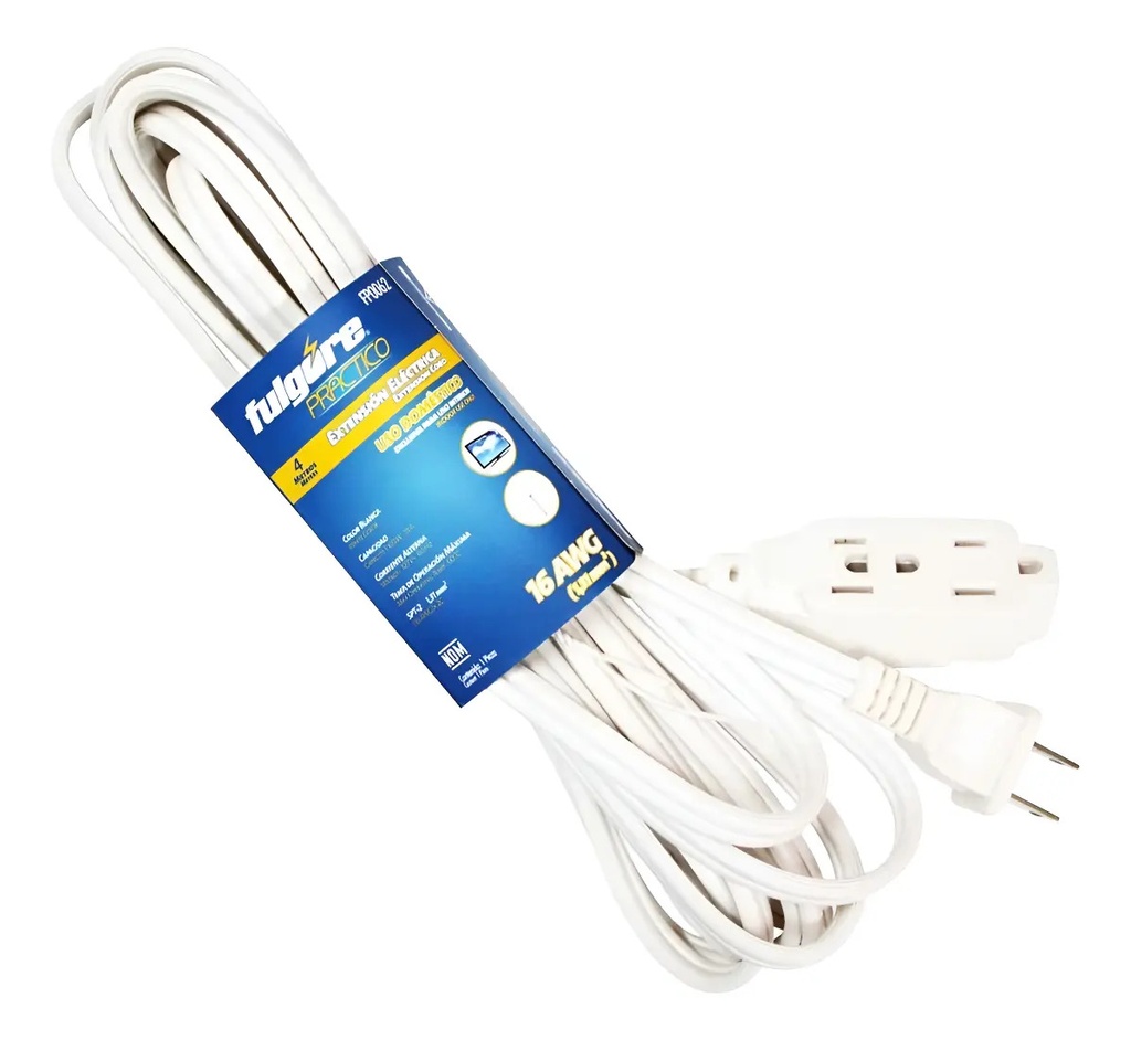 Extension Blanca 4M FP0062 Fulgore para Taller