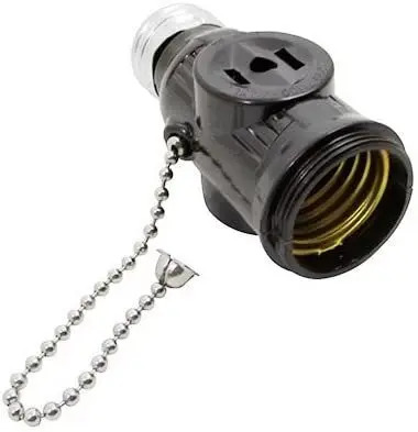 Ladron Cadena Negro FU0075 Fulgore para Instalación Eléctrica