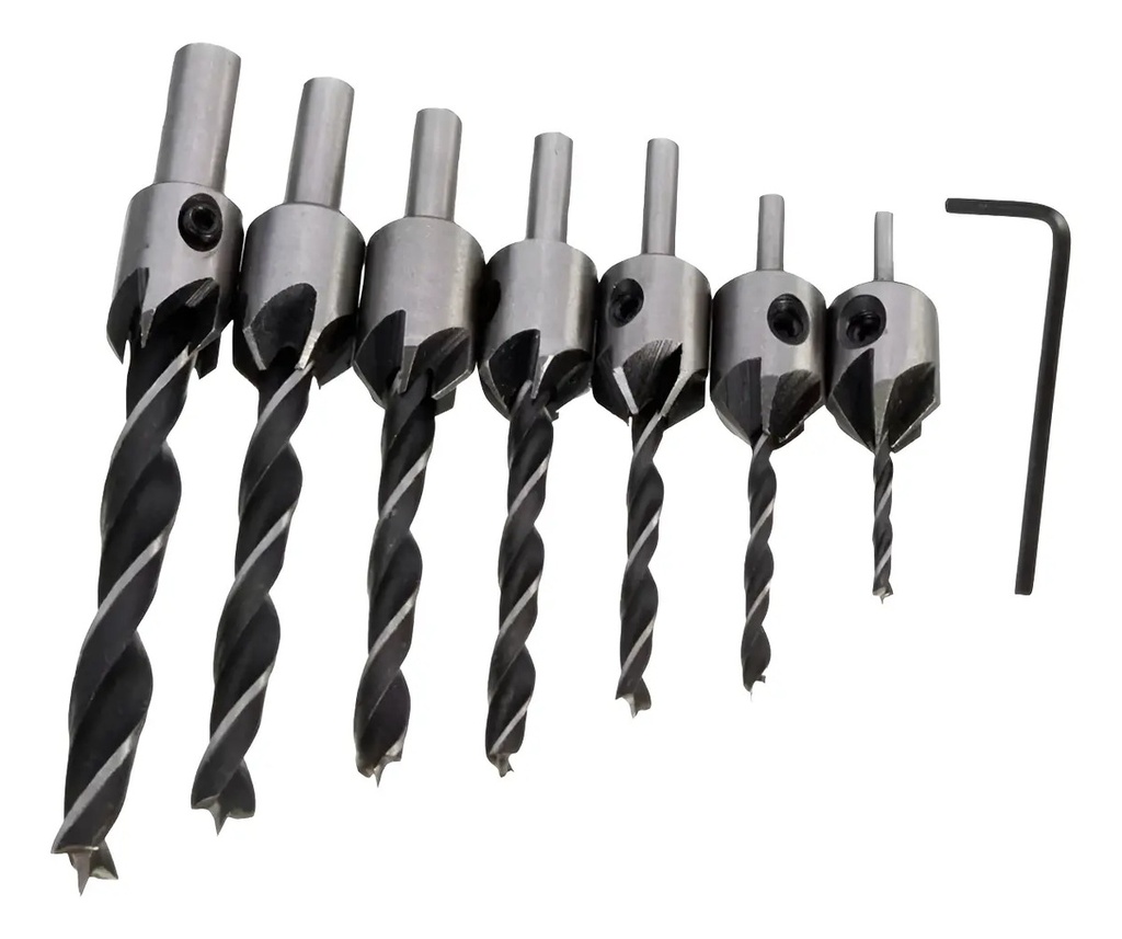 Avellanador 1/8"-3/8" Kings 300150 Kingsman para Taladro