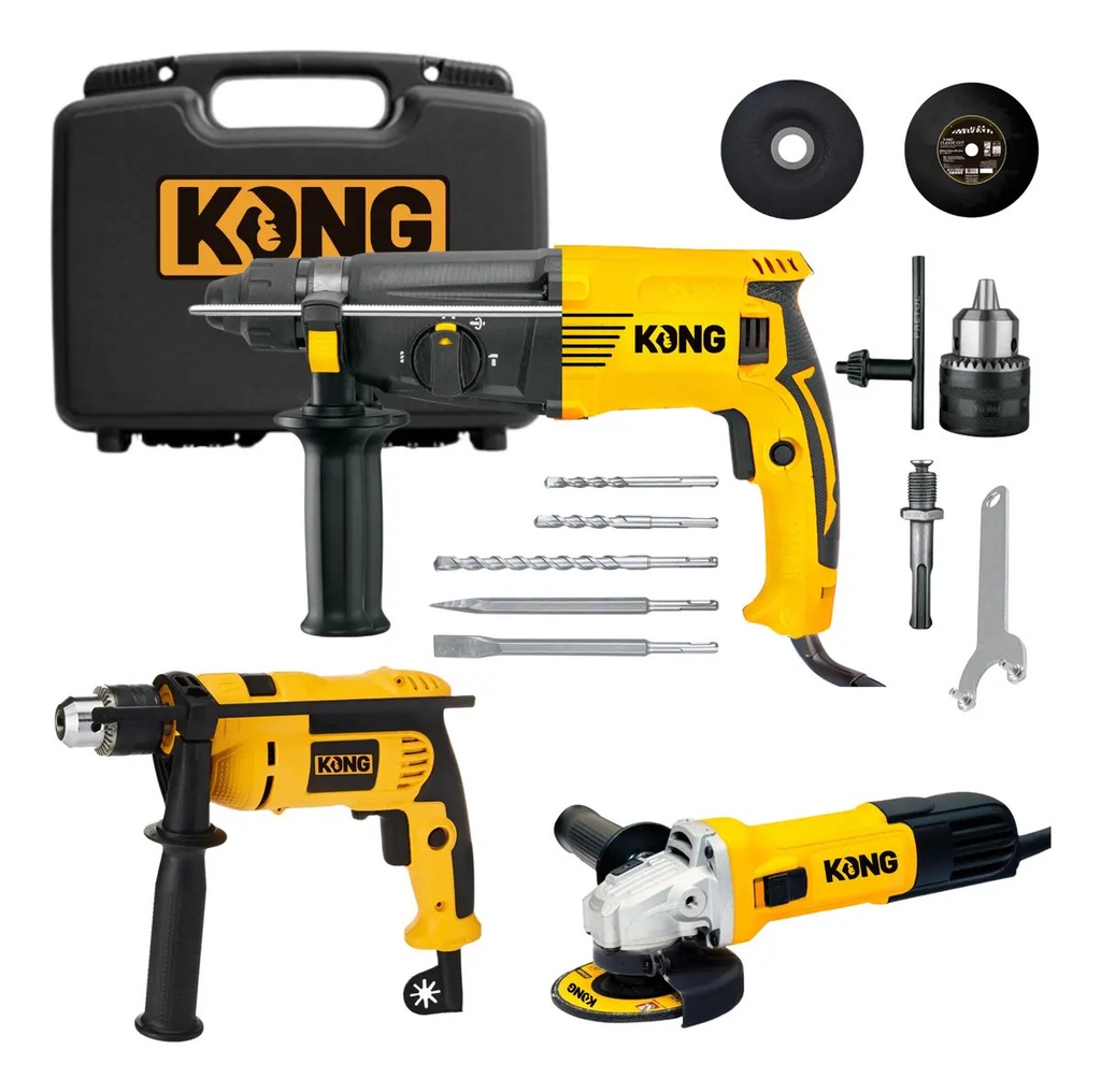 Combo 3PZ Esm/tala/sds Kong KO300 para Taller