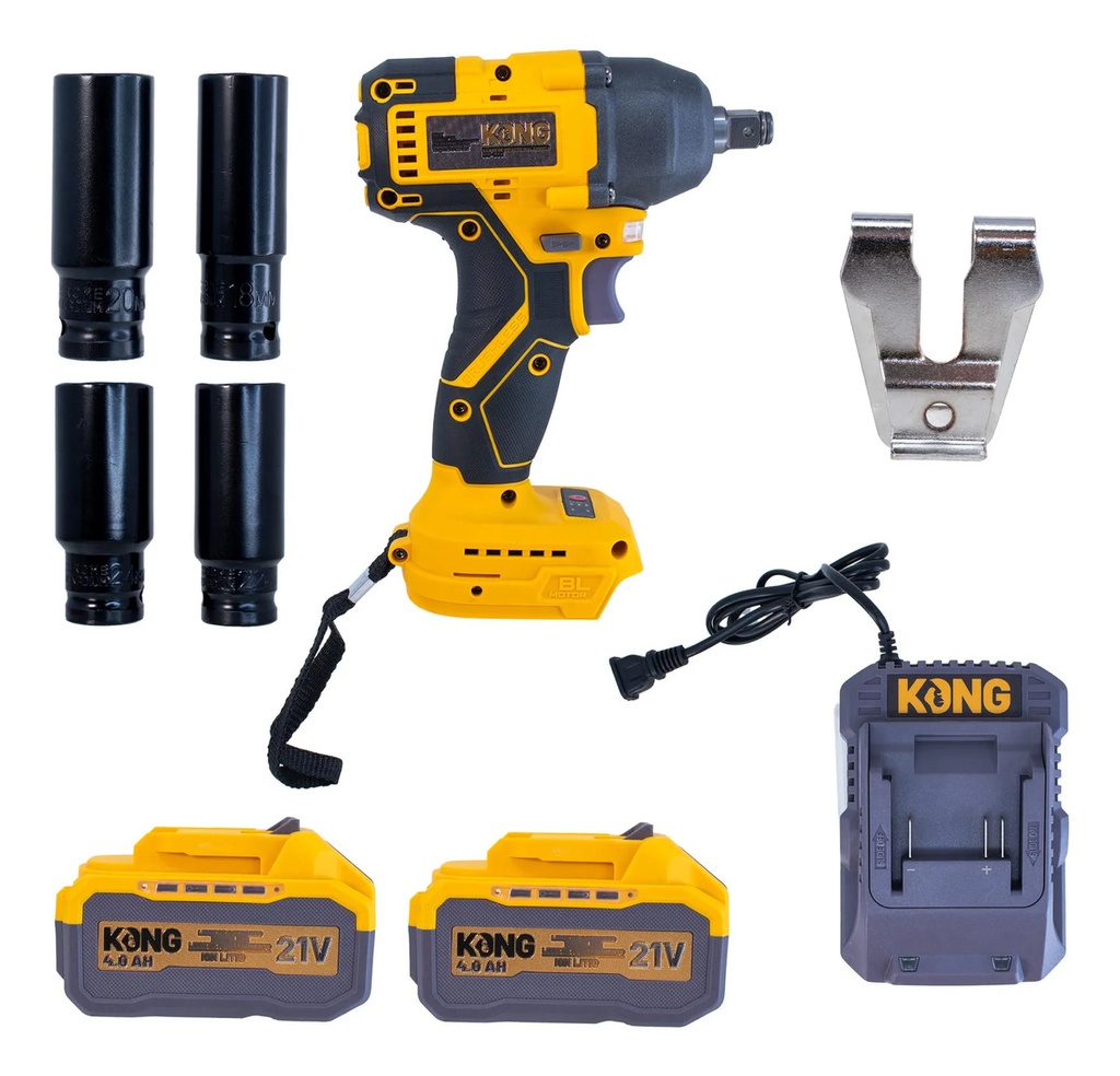 Llave Imp 1/2" 21V Kong KO350 para Taller