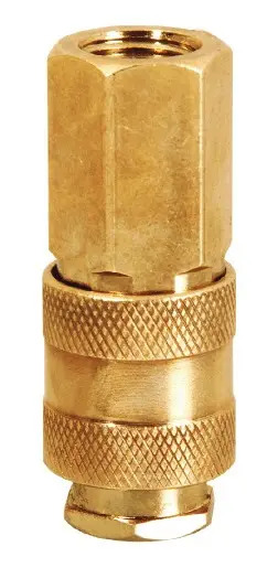 Conector Neum 1/4 Latón Lion 2125 Lion Tools para Instalación Eléctrica