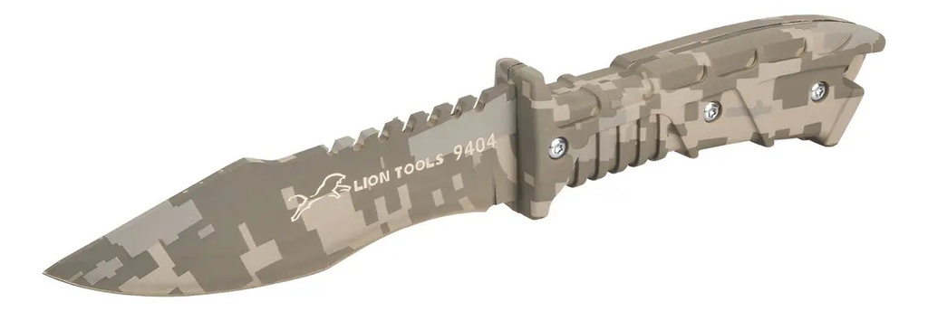 Cuchillo Monte 4-1/2" Cam Lion 9404 Lion Tools para Uso Rudo