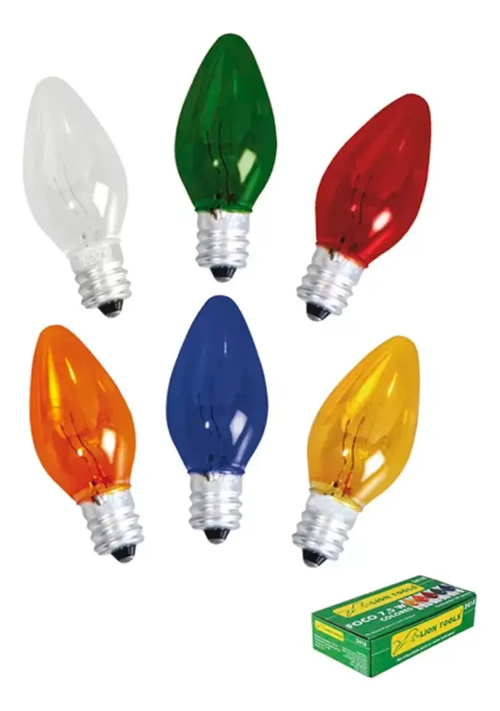 Foco Vela Colores 50PZ Lion 2418 Lion Tools para Iluminación