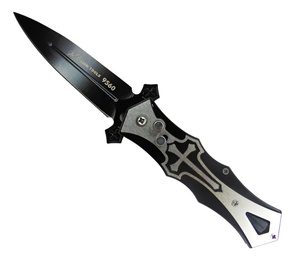[BE-547154] Navaja 3-1/2" Pav Cruz Lion 9560 Lion Tools para Uso Rudo