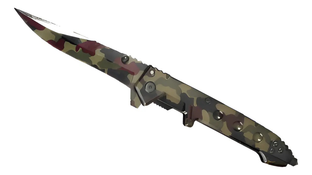 [BE-547238] Navaja 4" Camuf Verde Lion 9459 Lion Tools para Uso Rudo