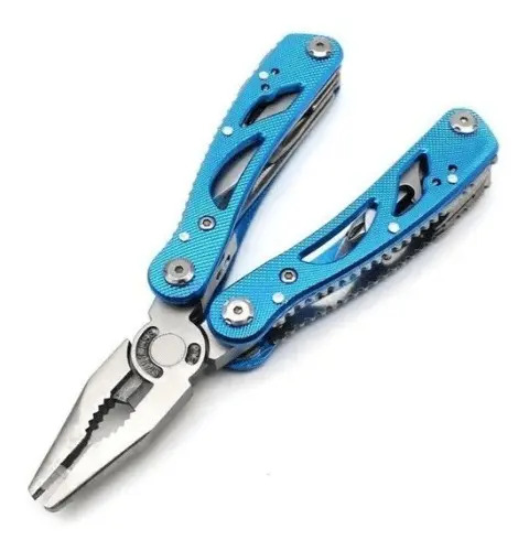 [BE-547162] Navaja Mult Azul Lion 9311 Lion Tools para Uso Rudo