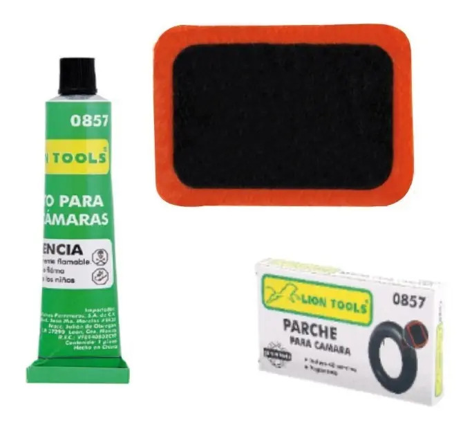 [BE-547241] Parche Bicicleta 49PZ Lion 0857 Lion Tools