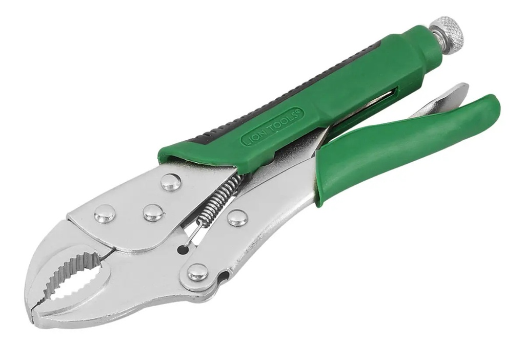 Pinza Presion 10" Curva Lion 3095 Lion Tools para Electricista