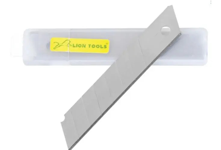 Repuesto Cutter 18MM 10PZ Lion 0346 Lion Tools para Uso Rudo
