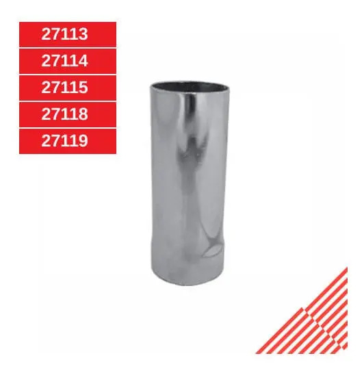 Extension Para Fregadero PVC 20CM Metalflu para Instalación Hidráulica