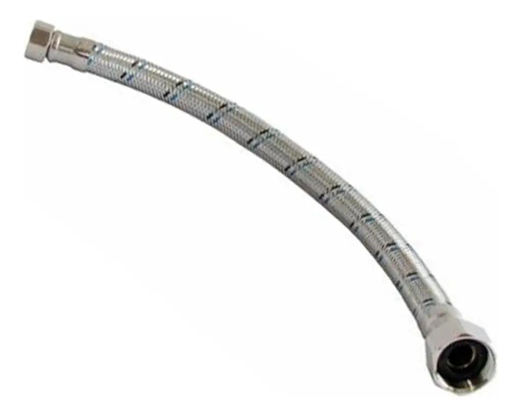Manguera Boiler 3/4"X3/4" 60CMS Metalflu para Instalación Hidráulica