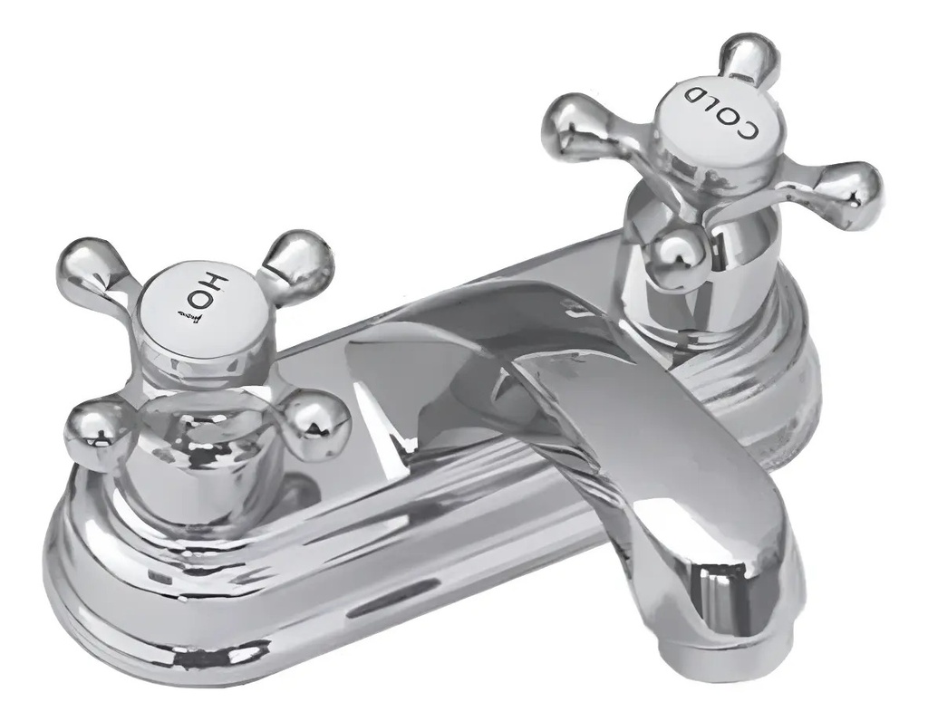 [BE-B04647] Mezcladora Lavabo Olimpo Metalflu para Instalación Hidráulica