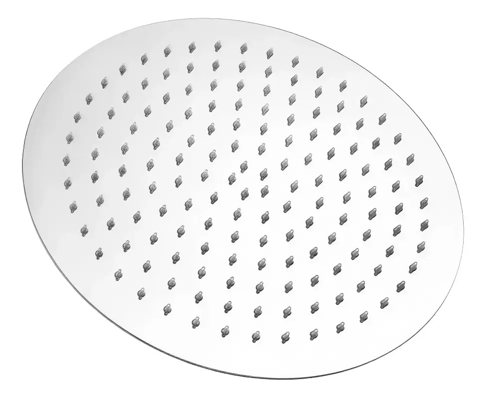 [BE-10878] Regadera Satin Redonda 25CM Metalflu para Instalación Hidráulica