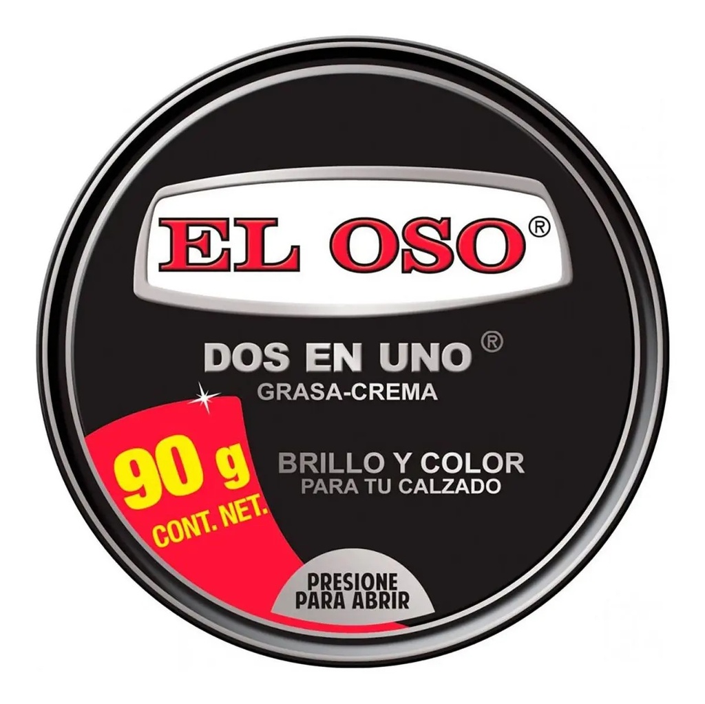 [BE-40149] Dos En Uno 90G Negro Oso 8014A